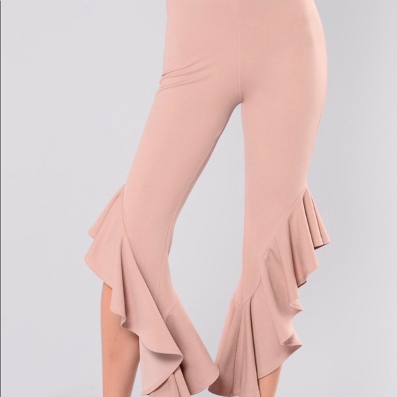 Fashion Nova Pants - Ruffle Pants